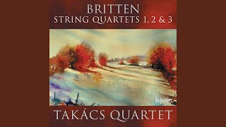 Britten String Quartet No 3 Op 94 II Ostinato Very Fast [upl. by Einaffyt]