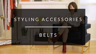 Styling Accessories Belts [upl. by Ernaline]