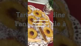 Tarte amandine lananas facileطارت باللوز والاناناس سهلة بزاف [upl. by Aihsyla]