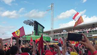 🔥Italian anthem at podium Monza 2019 🇮🇹🇮🇹🇮🇹 [upl. by Darbee]