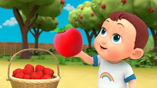 Yummy Apples  Apple Song 🍎  Fruits Song for Kids  Kids Song  ABC Learning Club [upl. by Itirahc]