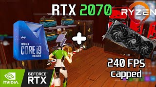 🚀 RTX 2070  i9 9900KF · 240fps Capped · Fortnite CHAPTER 5 · COMPETITIVE SETTINGS [upl. by Yrelav]