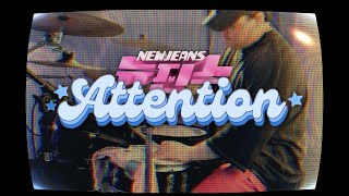 ATTENTION NEWJEANS  Drum cover [upl. by Zonnya]