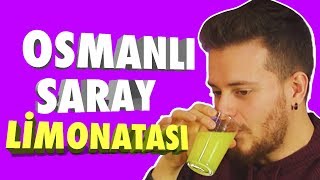 Osmanlı Sarayı Usulü Limonata Yaptık [upl. by Ydnic]