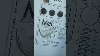 Unboxing Electro  Harmonix Mel9 Tape replay machine ehx ehxmel9 [upl. by Enalb]