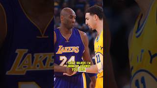 Klay Thompson On His First Time Playing Against Kobe shorts basketballshorts nbahighlights [upl. by Chapland]