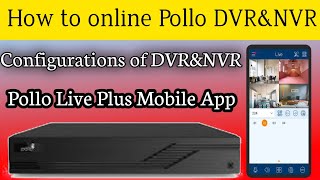 How to online Pollo dvrnvr PLC1516H1PMPLC 1508 PLC 1504 [upl. by Emeline]