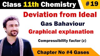 Behaviour of real gases deviation from ideal gas behaviour class 11 chemistry [upl. by Jonette]