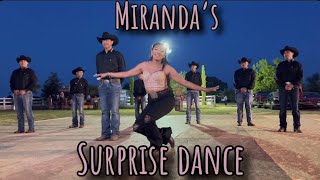 Miranda’s surprise dance [upl. by Keon]