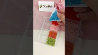 Make ASMR video with beads！pandahall diy shorts asmr asmrsounds asmrvideo asmrcommunity [upl. by Einamrej]