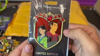 Disney Pins Unboxing  Magic Mail Haul of 500 Pins [upl. by Neveda]