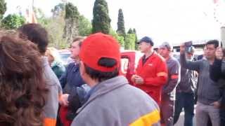 Protesta de trabajadores de Coca Cola en Palma contra el ERE [upl. by Princess]