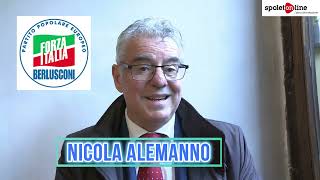 Elezioni regionali 2024 intervista a Nicola Alemanno [upl. by Koerner]