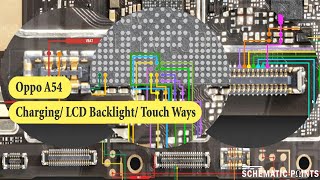 Oppo A54 Charging LCD Backlight Touch Ways [upl. by Charlotte]