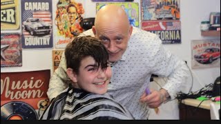 BARBER SHOP PRANK How much water can I spray on this young man’s head before he says anything [upl. by Ahsitul]