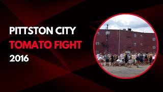 Vinnie Langdon Pittston Tomato Fight 2016 [upl. by Eetsirk]