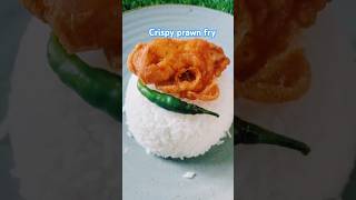 Crispy prawn fry viralvideo cooking recipe trending food foodie shorts video foryou [upl. by Cook32]