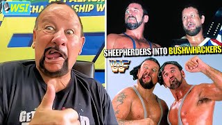 Bushwhacker Luke on How The Sheepherders Morphed Into The Bushwhackers WWF BABYFACE TRANSITION [upl. by Lehsreh]