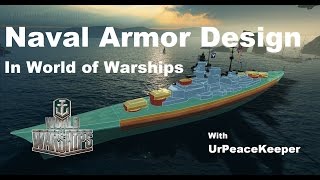 Naval Armor Design In World Of Warships [upl. by Dorsey]