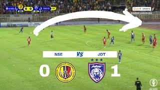 World Class Fernando Forestieri Last Minute Goal FT NSE 01 JDT [upl. by Lekram]