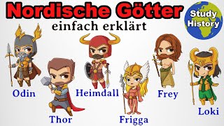 Nordische Götter I Thor Loki und Co einfach erklärt [upl. by Adle]