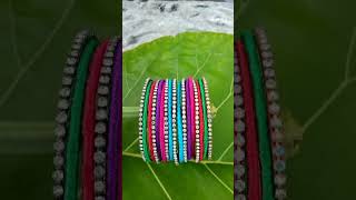 Multicolored silke threat bangles [upl. by Gennie830]