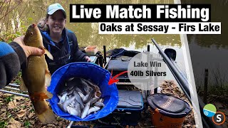 Live Match Fishing Commercial Silver Fish Fishing  The Oaks at Sessay Firs Lake [upl. by Sackman]