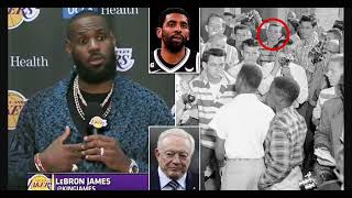 LeBron James Upset By Lack of Questions About The 1957 Jerry Jones Photo [upl. by Lamond]