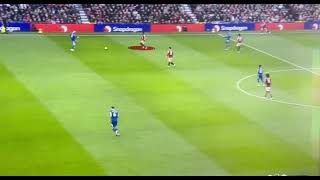 Amad Diallo press to win the ball for Zikrzee goal  Manchester United vs Everton [upl. by Aicil815]