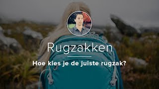 Hoe kies je de juiste rugzak  ASAdventure [upl. by Yrak710]