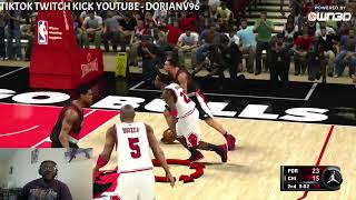 MJ CATCHES 3 BODIES VS PORT amp 57 POINT DOUBLE DOUBLE VS KNICKS NBA 2K11 JORDAN CAREER CHALLENGE [upl. by Sello]