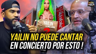 YAILIN NO PUEDE CANTAR EN CONCIERTO DE ALOFOKE POR ESTO [upl. by Rehm]