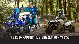 Unleash the Thrills 2024 Yamaha Youth ATVs for OffRoad Adventure [upl. by Rebe]