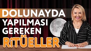 Dolunayda Yapılması Gereken Ritüeller Neler Şebnem Ekşib Anlatıyor [upl. by Tecil]