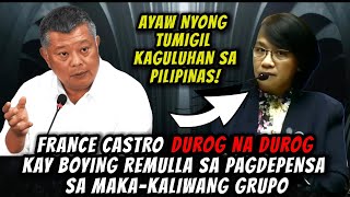 BALIK TANAW SHOCKING FRANCE CASTRO DINUROG NI SEC REMULLA SA ARMADONG GRUPO KA KAMPI [upl. by Saberhagen]