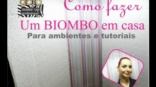 Como fazer um Biombo em Casa [upl. by Nahtanha]