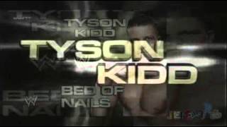 WWE Bed of Nails Tyson Kidd By Ronnie Stone amp Neil Griffiths  Link And Custom Cover [upl. by Zingg]