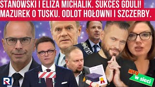 Hity w sieci  Stanowski i Eliza Michalik Sukces Gduli Mazurek o Tusku Odlot Hołowni i Szczerby [upl. by Ethelda122]