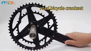 Road bicycle crankset [upl. by Nalyk]