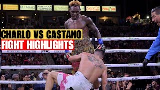 Jermell Charlo vs Brian Castano 2 Full Fight Highlights [upl. by Amirak]