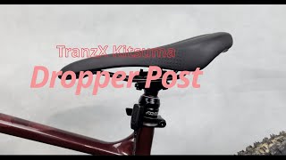 Dropper Post Install of TranzX Kitsuma on Polygon Syncline C5 29 incher [upl. by Yuri]