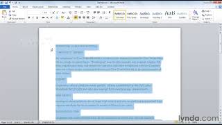 Word Tutorial  How to format text [upl. by Neela]