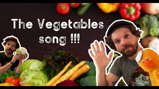 La danse des légumes Comptine avec paroles pour apprendre aux enfants  Ⓓⓔⓥⓐ Education [upl. by Kiryt335]