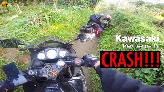 Moge Offroad Versys Crash Puncak Part 1  Motovlog 58 [upl. by Seward]