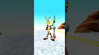 Looney Tunes Back in Action PS2  Road Runner Chase [upl. by Symer]