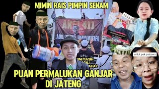 Parodi Ngakak Gelandangan Politik puan maharani permalukan PDIP jateng dmo 411 sepi peminat [upl. by Aisitel]