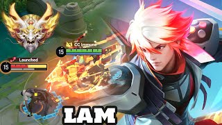 Honor of Kings Lam How To Play Gameplay Rank Grandmaster [upl. by Materi]