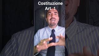 Chiarelli legge la Costituzione articolo 1 [upl. by Tamqrah]