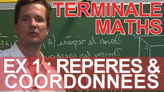 Repères amp coordonnées  Ex 1  MATHS  TS  Les Bons Profs [upl. by Hamburger]