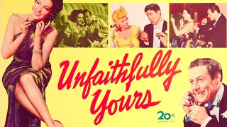 Unfaithfully Yours 1948 HD  Rex Harrison  Linda Darnell  A Preston Sturges screwball Comedy [upl. by Atikihs479]